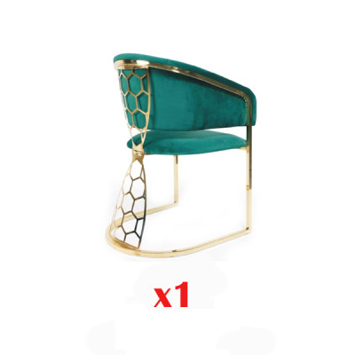 Sillón Silla Comedor Salón Asiento Silla tapizada Textil Sillón de televisión