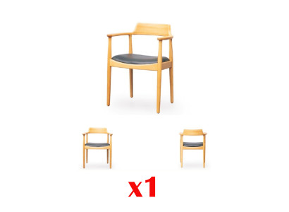 Sillas Tapizado Madera Moderno Diseñador Respaldo Asiento Sillón Comedor