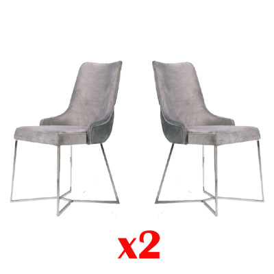 Conjunto de sillas 2x Conjunto de sillones con respaldo acolchado Grupo de sillas de hotel
