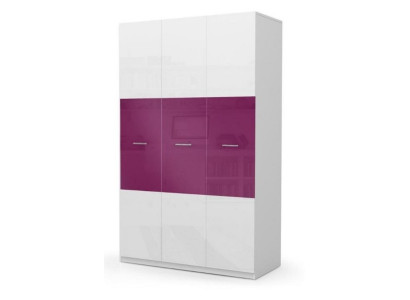 Armario armario infantil unisex muebles dormitorio infantil lila blanco