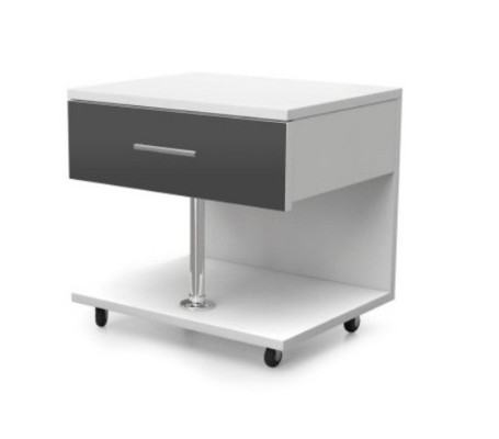 Cama + mesita de noche - Juego de muebles de dormitorio infantil cama 2 piezas.