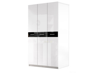 Armario Armarios Armario ropero de alto brillo Armarios para habitación infantil Blanco Nuevo