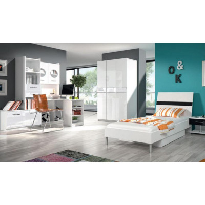 Mobiliario de habitación juvenil estante de habitación infantil mesa de estilo rústico de madera escritorio nuevo.