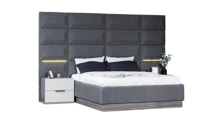Cama Cama doble Camas Muebles Mobiliario Nuevo Diseño de muebles Brillo dormitorio
