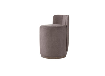 Silla de diseño Banco de lujo Otomana Tocador Taburete Silla redonda acolchada