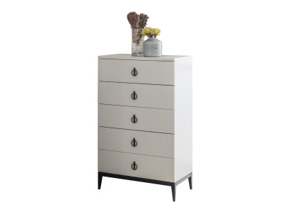 Cómoda de madera Armarios Consolas Dormitorio Armario alto moderno Credenza