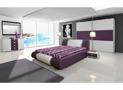 Armario XXL 200/240 y 270 cm con puertas correderas en alto brillo