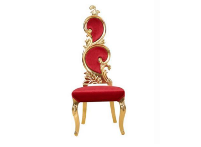 Trono Silla Sillón real Sillas Tapizado Chesterfield Terciopelo 1 plaza Estilo antiguo