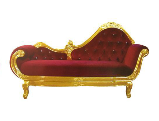 Chaiselongue cama Relax Sofá Sillón Clásico Barroco Rococó Art Nouveau real