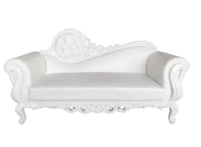 Trono de descanso Chaise longue Butaca real Tapizado en Chesterfield de terciopelo Estilo antiguo Sillón