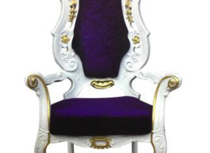 Trono Silla Real Tapizada Chesterfield Terciopelo Estilo Antiguo Asiento Individual