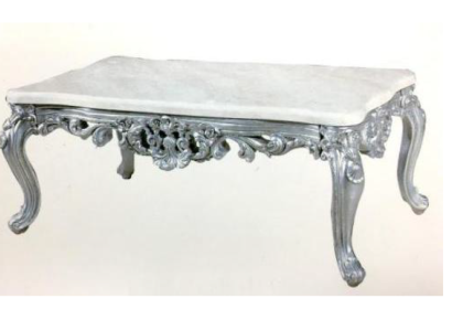 Barroco Rococó Mesa de Centro Mesa de Madera Mesa Auxiliar Sofá Mesas de Mármol