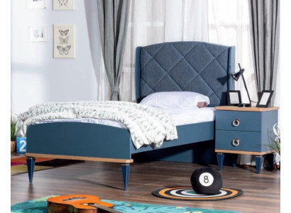 Habitación infantil cama mesita de noche juego completo muebles nuevas 2 piezas.