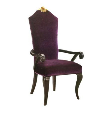 Silla sillas trono sillón juego comedor diseñador madera antiguo estilo barroco