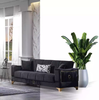 Diseño de moderno conjunto de salón de 3+3+1 pieza conjunto de muebles de salón.