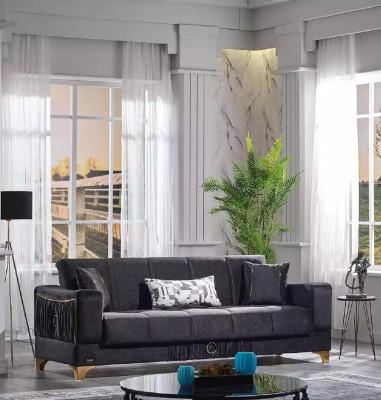 Diseño de moderno conjunto de salón de 3+3+1 pieza conjunto de muebles de salón.