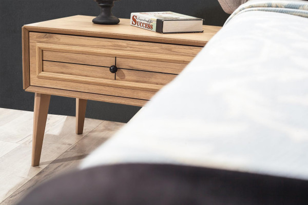 7 piezas Juego de dormitorio cama + 2 mesitas de noche + armario + tocador + espejo