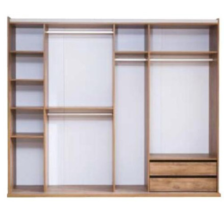 Armarios dormitorio Lujo Armario madera Muebles modernos Nuevo