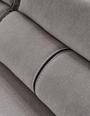 Conjunto de sofá de lujo de estilo italiano Muebles de 3 piezas con sofá