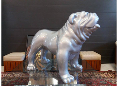 Diseño Esculturas Figuras Escultura moderna de bulldog Decoración Esculturas Estatuas Nuevas