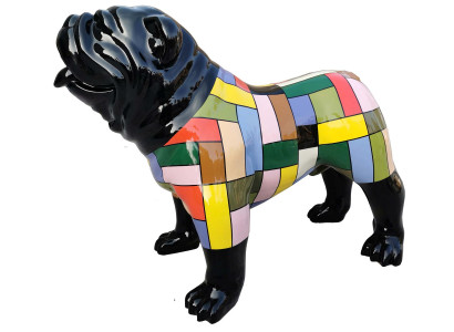 Diseño de perro Figuras Esculturas Escultura moderna de bulldog Decoración Nueva Esculturas