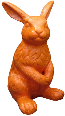 Figuras de diseño Decoraciones modernas Figuras de jardín Escultura de conejo Esculturas