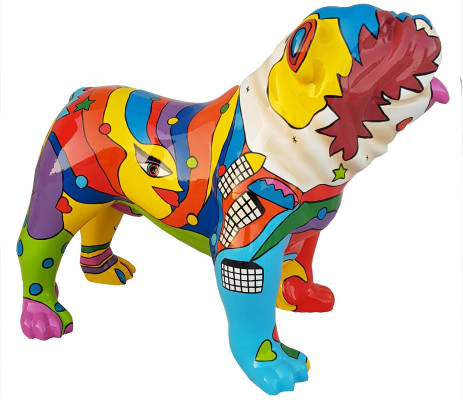 Figura de diseñador Estatua Figuras modernas Decoración de perro Escultura de jardín Esculturas