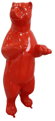 Figura de diseñador Estatua Figuras modernas Decoración Oso Escultura de jardín Esculturas