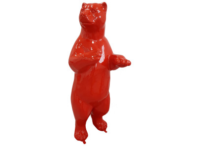 Figura de diseñador Estatua Figuras modernas Decoración Oso Escultura de jardín Esculturas