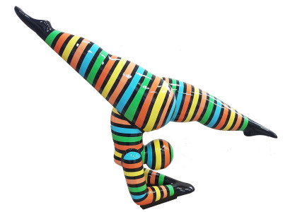 Figuras de diseño Esculturas Escultura moderna abstracta Mujer acróbata Decoración