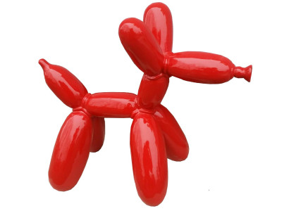 Figuras de diseño de decoración de perro globo Mujer Esculturas Decoración Escultura Abstracta