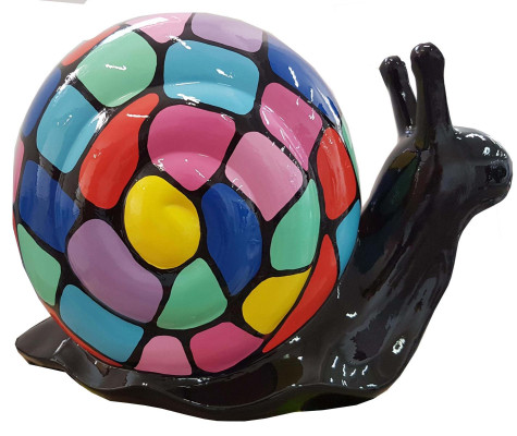 Figura abstracta Estatua Figuras de jardín Decoración Estatuas Esculturas Caracol Nuevo
