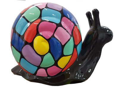 Figura abstracta Estatua Figuras de jardín Decoración Estatuas Esculturas Caracol Nuevo