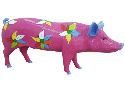 Figuras de diseñador Decoraciones modernas Estatua de jardín Escultura Esculturas Cerdo