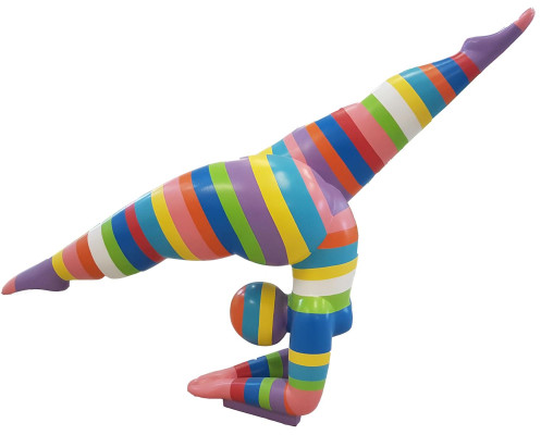 Acrobacia Diseño Figuras Esculturas Escultura Moderna Abstracta Decoración de Mujer