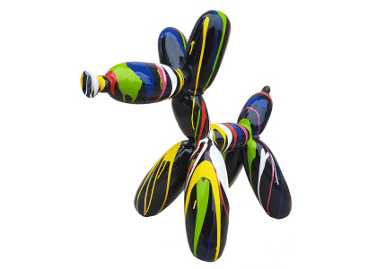 Figuras de diseño de perros globos mujer esculturas escultura abstracta moderna decoración