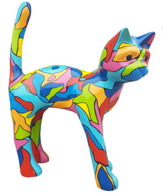 Diseñador Figura abstracta Figuras modernas Decoración Figuras de gato Esculturas Decoración