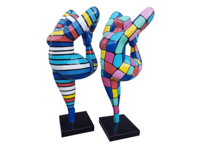 Diseñador Figuras abstractas Decoraciones modernas Figuras Mujer Escultura Esculturas