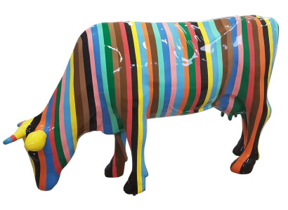 Figura abstracta Estatua Figuras de jardín Decoración Estatuas Esculturas Vaca Vaca Nueva