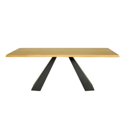 Mesa de comedor Mesa de reuniones Diseño de oficina Madera Mesa de conferencias Nueva Muebles de madera maciza
