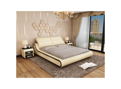 Ropa de cama Acolchado Decoración Diseño Lujo Doble Camas de hotel 180x200cm Dormitorio de dormir
