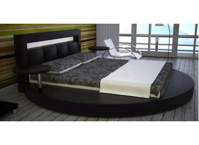Diseño de cama redonda Cama tapizada Cama redonda tapizada Redonda