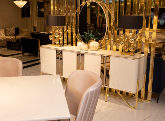 Moderna sillas de comedor de 6 piezas silla de comedor de lujo 6 piezas juego de sillas de diseño.