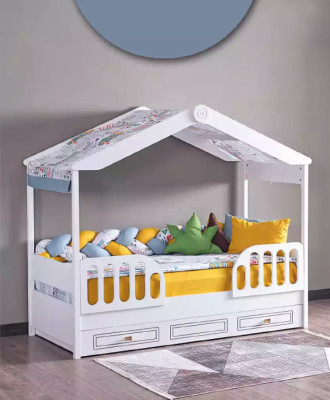 Camas infantiles de madera para dormitorio de niños muebles cama juvenil infantil habitación.