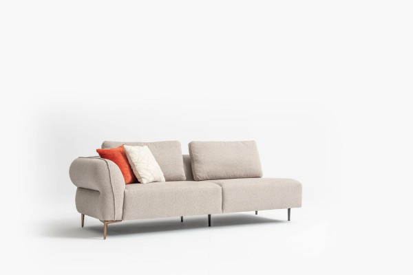 Sofás Sofá grande Sofá Couch 6 plazas Sofás xxl italianos Mobiliario Textil