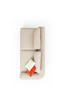 Sofás Sofá grande Sofá Couch 6 plazas Sofás xxl italianos Mobiliario Textil