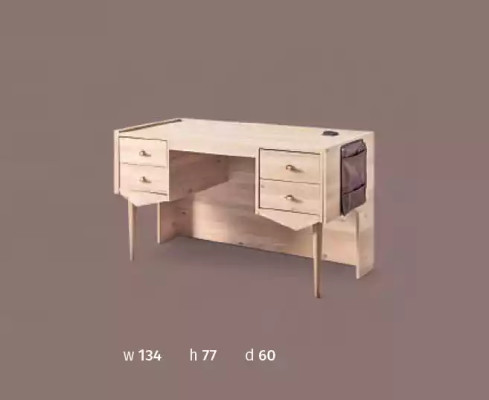 Diseño de habitación juvenil dormitorio set de cama armario escritorio de 3 piezas.