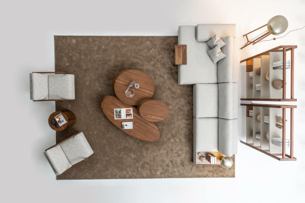 Sofá sofá tapicería muebles salón gris conjunto de esquina de sofá suave.