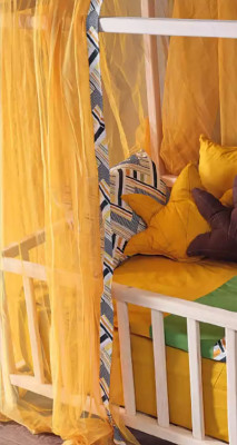 Cama baja, cama con dosel, dormitorio, camas con dosel, habitación infantil.