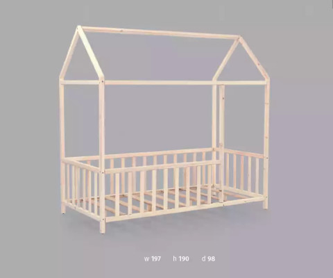 Cama baja, cama con dosel, dormitorio, camas con dosel, habitación infantil.